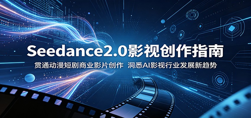 Seedance2.0影视创作指南：贯通动漫短剧商业影片创作，洞悉AI影视行业发展新趋势-创享网