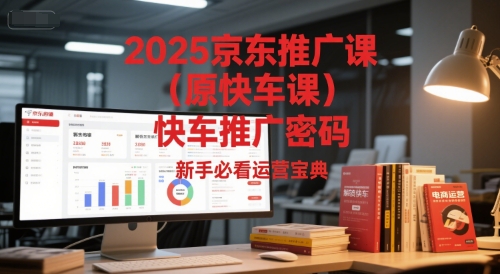 2025京东推广课(原快车课)解锁京东快车推广密码，新手必看运营宝典 - 创享网-创享网