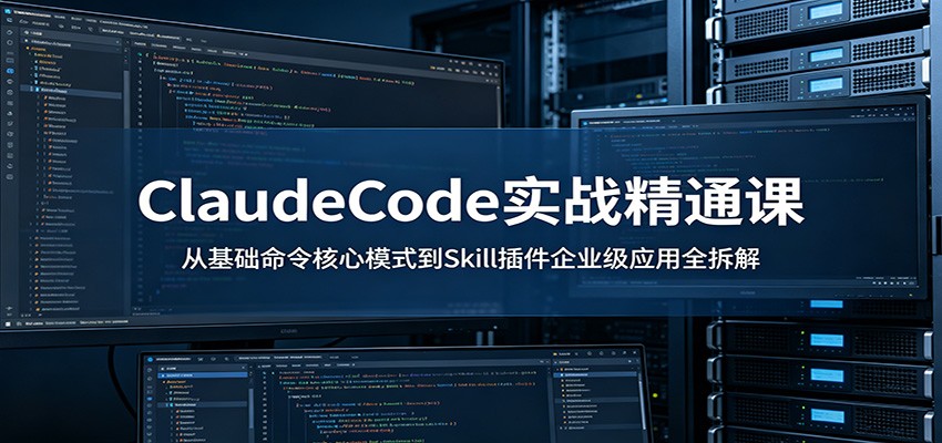 ClaudeCode实战精通课：从基础命令核心模式到Skill插件企业级应用全拆解 - 创享网-创享网