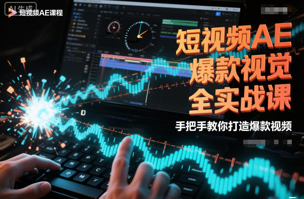 短视频AE爆款视觉全实战课，手把手教你打造爆款视频 - 创享网-创享网