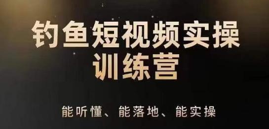 0基础学习钓鱼短视频系统运营实操技巧，钓鱼再到系统性讲解定位ip策划技巧 - 创享网-创享网