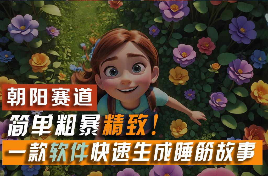 利用一款软件5分钟一条爆款睡筋故事，简单粗暴精致！小白月入2w+ - 创享网-创享网