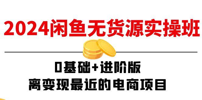 2024闲鱼-无货源实操班：0基础+进阶版，离变现最近的电商项目(15节 - 创享网-创享网