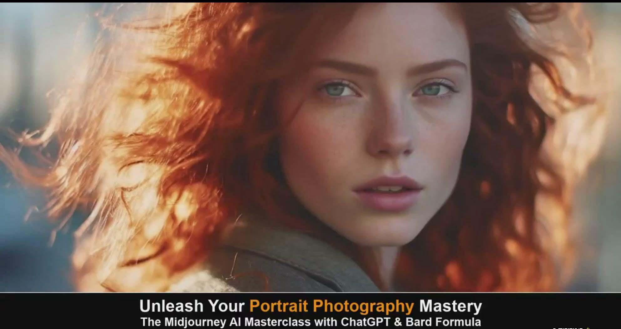 图片[2]-(9312期)Midjourney v5 ChatGPT 和 Bard AI人工智能人像摄影大师班-15节-中英字幕 - 创享网-创享网