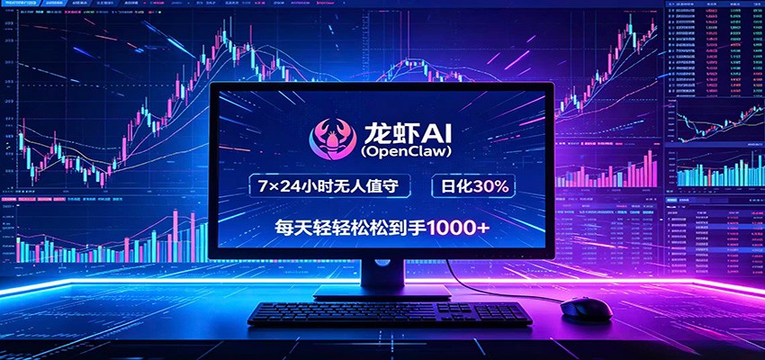 龙虾AI(OpenClaw)全自动挂机，智能操控电脑高效执行任务，每天轻松到手四位数-创享网