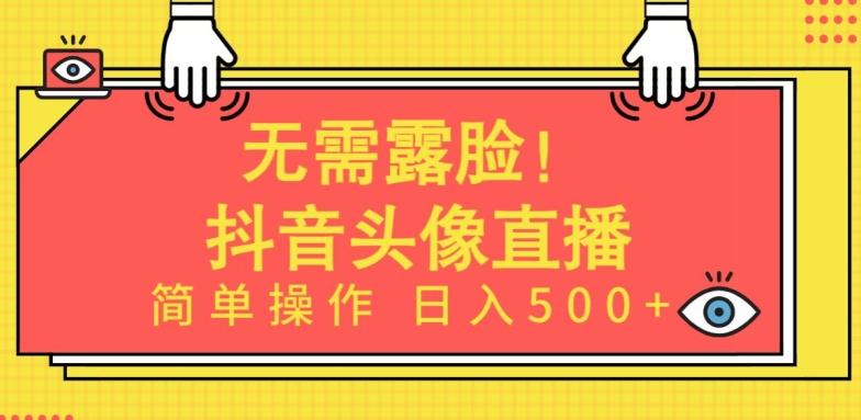 无需露脸，Ai头像直播项目，简单操作日入500+【揭秘】 - 创享网-创享网