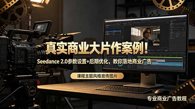 真实商业大片作案例！Seedance 2.0参数设置+后期优化，教你落地商业广告-创享网