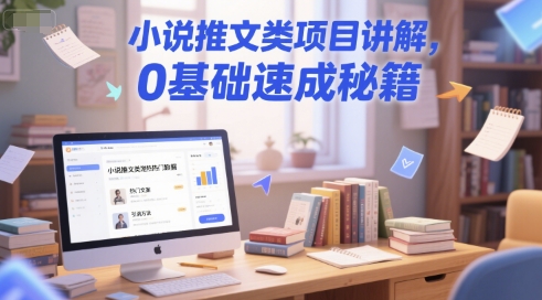 小说推文类项目讲解，0 基础速成秘籍 - 创享网-创享网