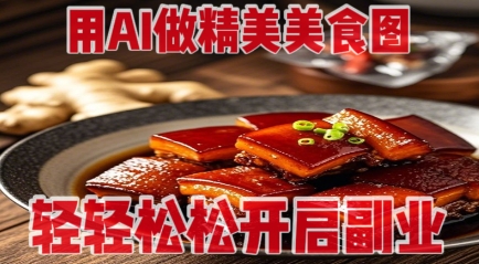 用AI做精美美食图，无需专业设备拍摄，轻轻松松开启副业 - 创享网-创享网