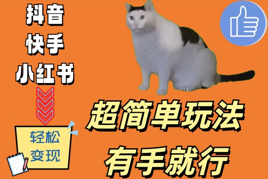 超简单玩法，有手就行，靠猫咪视频日入500+【揭秘】 - 创享网-创享网