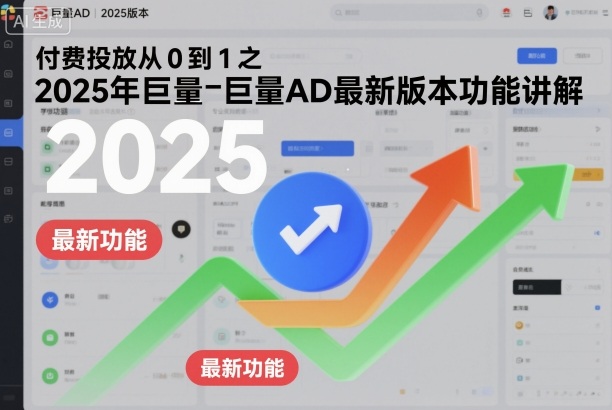 付费投放从0到1之2025年巨量AD最新版本功能讲解-创享网