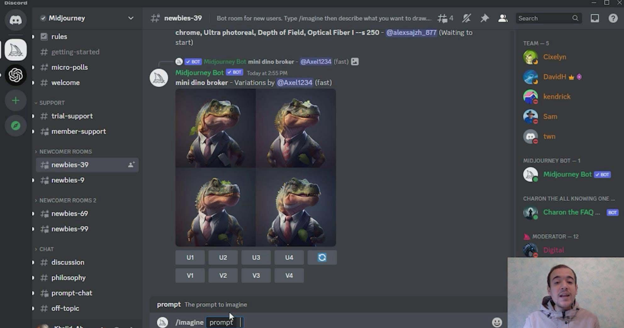 图片[1]-Midjourney 精通教程-使用Midjourney AI创建美丽艺术图像-36节课-中英字幕 - 创享网-创享网