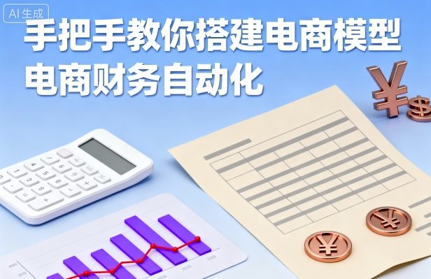 手把手教你搭建电商模型-电商财务自动化 - 创享网-创享网