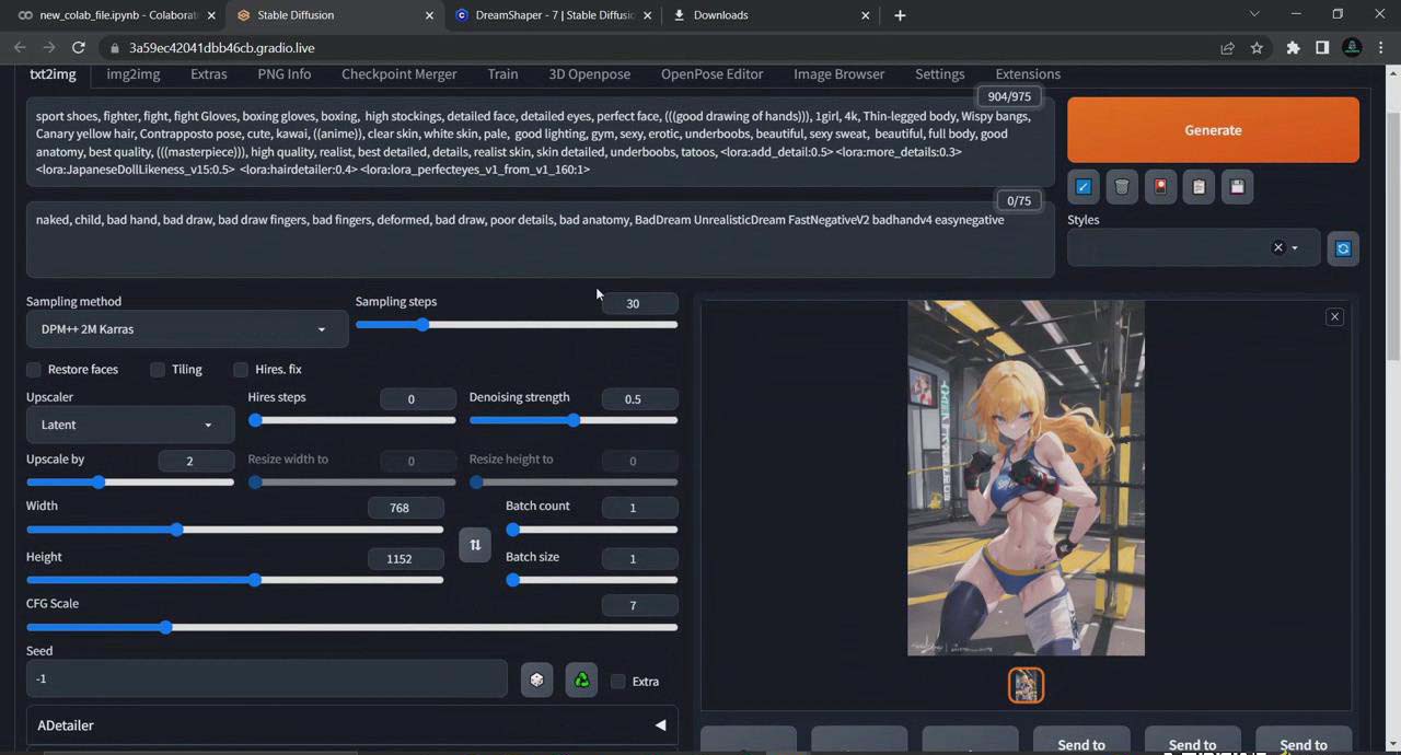 图片[4]-利用Stable Diffusion创建动漫艺术图像使用AI绘画赚钱-中英字幕 - 创享网-创享网