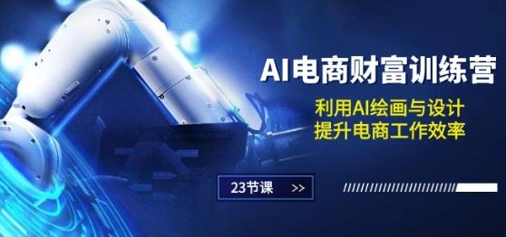 AI电商-财富训练营：利用AI绘画与设计，提升电商工作效率(23节课) - 创享网-创享网
