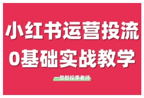 小红书运营投流，小红书广告投放从0到1的实战课，学完即可开始投放(更新26年)-创享网