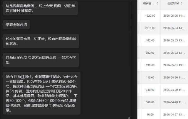 【团长合作2.0】视频矩阵项目_招发手矩阵+剪辑师，共赢项目【揭秘】-创享网