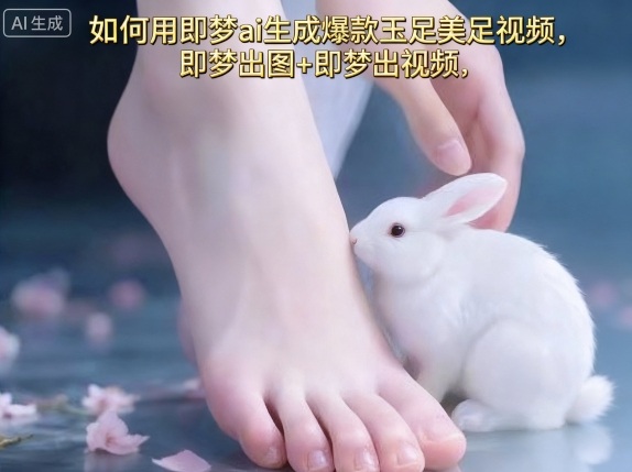 如何用即梦ai生成爆款玉足美足视频，即梦出图+即梦出视频，快速涨粉 - 创享网-创享网