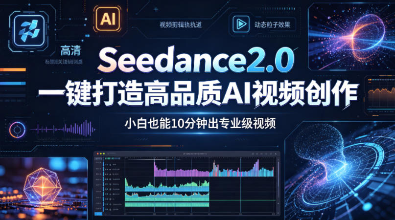 Seedance2.0一键打造高品质AI视频创作，小白也能10分钟出专业级视频 - 创享网-创享网