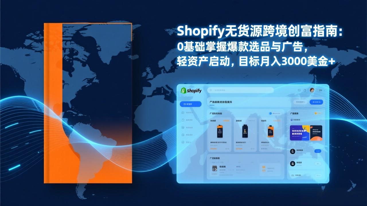 Shopify爆款打法实战：从选品到广告投放，复制爆款模型，驱动独立站月销售额破万刀 - 创享网-创享网