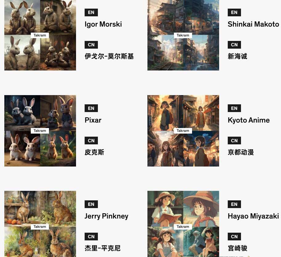 图片[1]-Midjourney辞典AIGC中英双语图文辞典+提示关键词Prompt大全 - 创享网-创享网