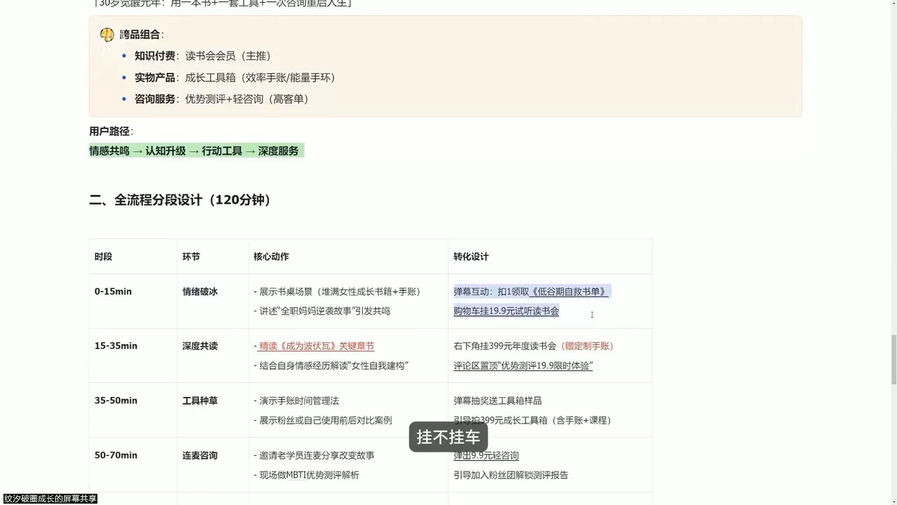 纹汐·直播话术留人变现训练营|14天系统训练,知识付费直播间留人、互动、逼单全套转化打法