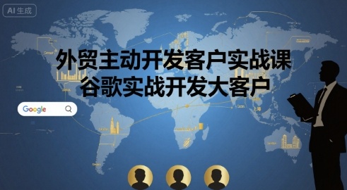 外贸主动开发客户实战课，谷歌实战开发大客户 - 创享网-创享网