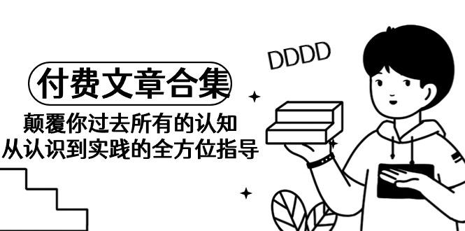 (9646期)《某公众号付费文章合集》颠覆你过去所有的认知 从认识到实践的全方位指导 - 创享网-创享网