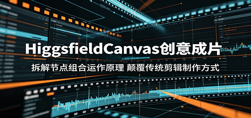 HiggsfieldCanvas创意成片：拆解节点组合运作原理，颠覆传统剪辑制作方式 - 创享网-创享网