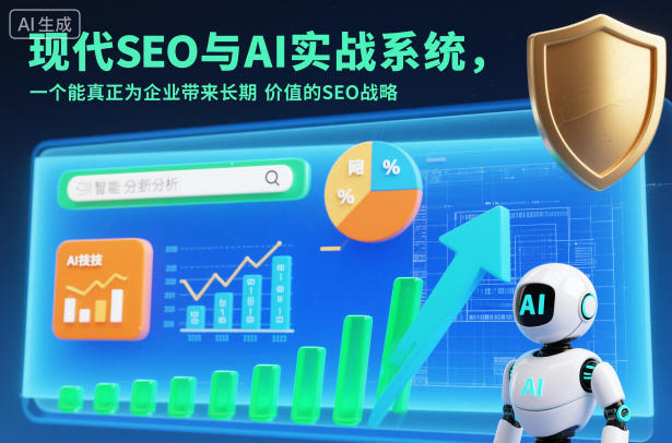 现代SEO与AI实战系统,一个能真正为企业带来长期价值的SEO战略(英语+中文字幕)-创享网
