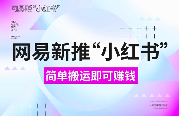 网易官方新推“小红书”，搬运即有收益，新手小白千万别错过(附详细教程)【揭秘】 - 创享网-创享网