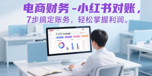 电商财务-小红书对账，7步搞定账务，轻松掌握利润 - 创享网-创享网
