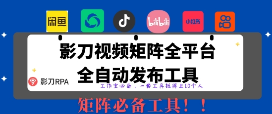 全网最新无人值守全平台自动发布矩阵rpa工具，日发1000条内容【揭秘】 - 创享网-创享网