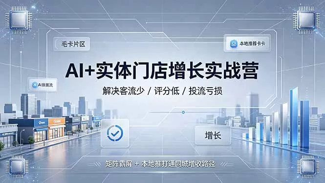 实体店线上投流一直亏？这套AI同城全域打法，矩阵霸屏拉高门店自然客流 - 创享网-创享网