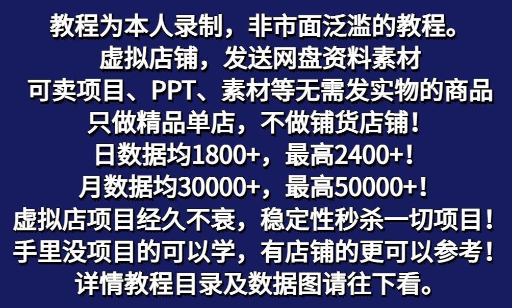 图片[2]-拼多多虚拟电商训练营月入50000+你也行，暴利稳定长久，副业首选 - 创享网-创享网
