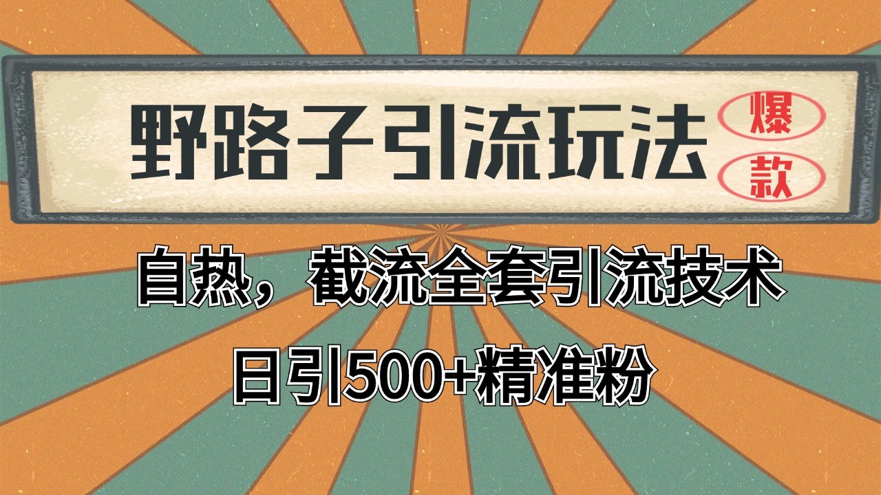抖音小红书视频号全平台引流打法，全自动引流日引2000+精准客户 - 创享网-创享网