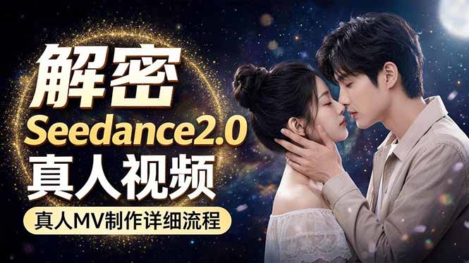 Seedance 2.0电影级真人 MV全流程拆解：提示词、运镜、粒子特效，手把手实操-创享网