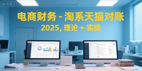 电商财务-淘系天猫对账2025，理论+实操 - 创享网-创享网