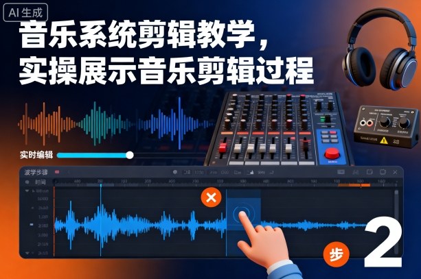 音乐系统剪辑教学，实操展示音乐剪辑过程 - 创享网-创享网
