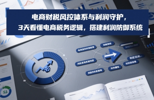 电商财税风控体系与利润守护，3天看懂电商税务逻辑，搭建利润防御系统 - 创享网-创享网