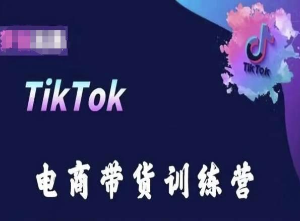 TikTok电商带货训练营，跟随时代潮流，跨境掘金 - 创享网-创享网