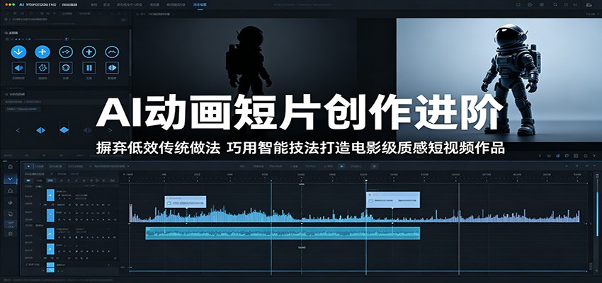 AI动画短片创作进阶：摒弃低效传统做法，巧用智能技法打造电影级质感短视频作品-创享网