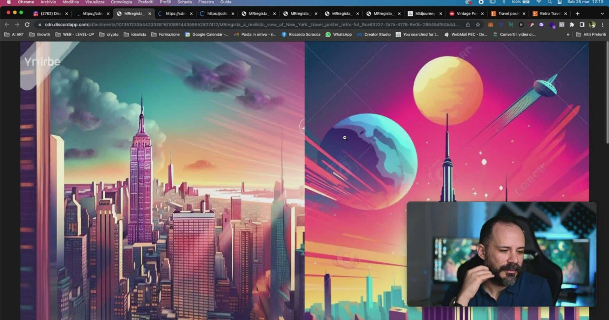 图片[11]-Midjourney AI人工智能创建和销售令人惊叹的海报教程-10节课-中英字幕 - 创享网-创享网