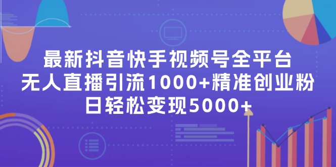 最新抖音快手视频号全平台无人直播引流1000+精准创业粉，日轻松变现5000+ - 创享网-创享网