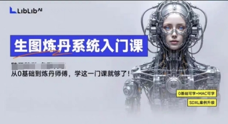 LibLibAI哩布哩布生图炼丹系统入门课，从生图到炼丹，只学这一门就够了 - 创享网-创享网