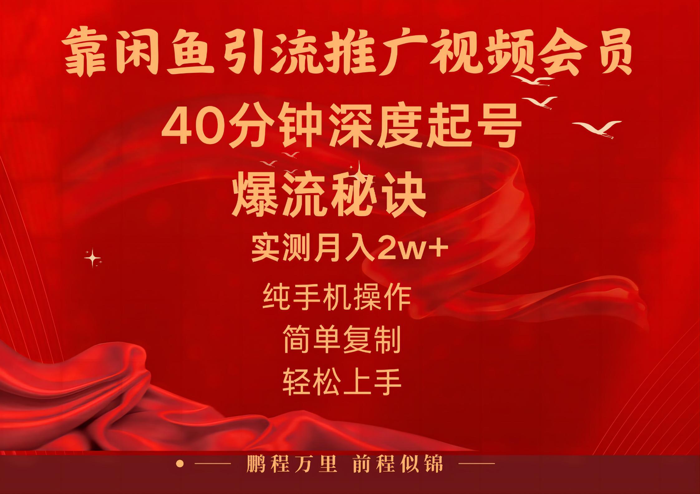 闲鱼暴力引流推广视频会员，能做到日入2W+，操作简单 - 创享网-创享网