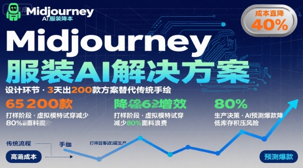 AI在服装领域的运用，使用midjourney做服装辅助企业降低成本-创享网