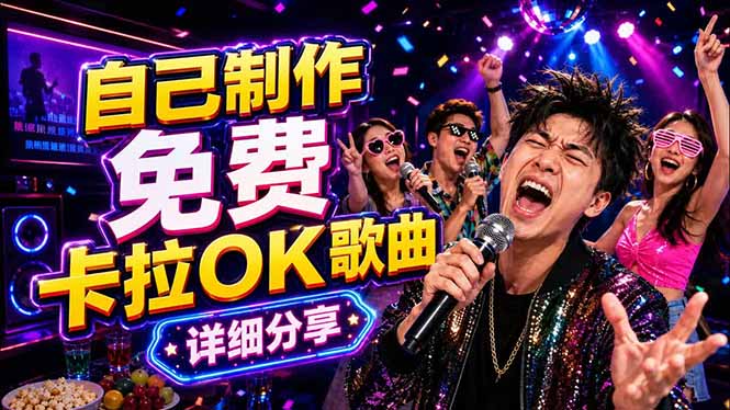 免费卡拉OK歌曲制作全攻略：音轨分离字幕制作，零基础快速做出专业K歌视频 - 创享网-创享网
