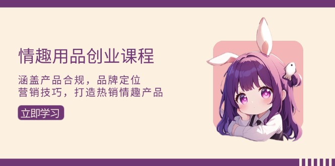 情趣用品创业课程：涵盖产品合规，品牌定位，营销技巧，打造热销情趣产品 - 创享网-创享网