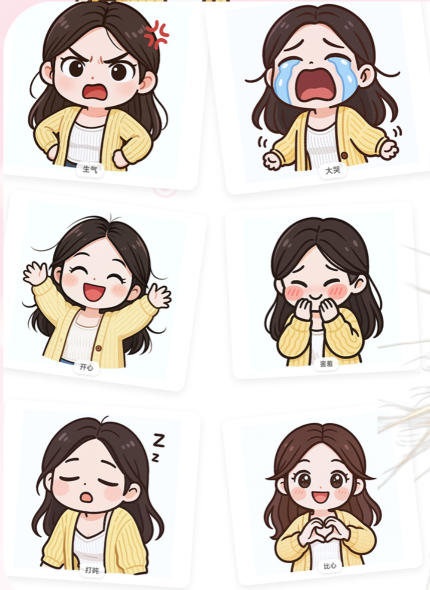 一张照片秒变多种表情包，三步就能拥有专属表情包库，零门槛玩转社交新玩法【文档】-创享网